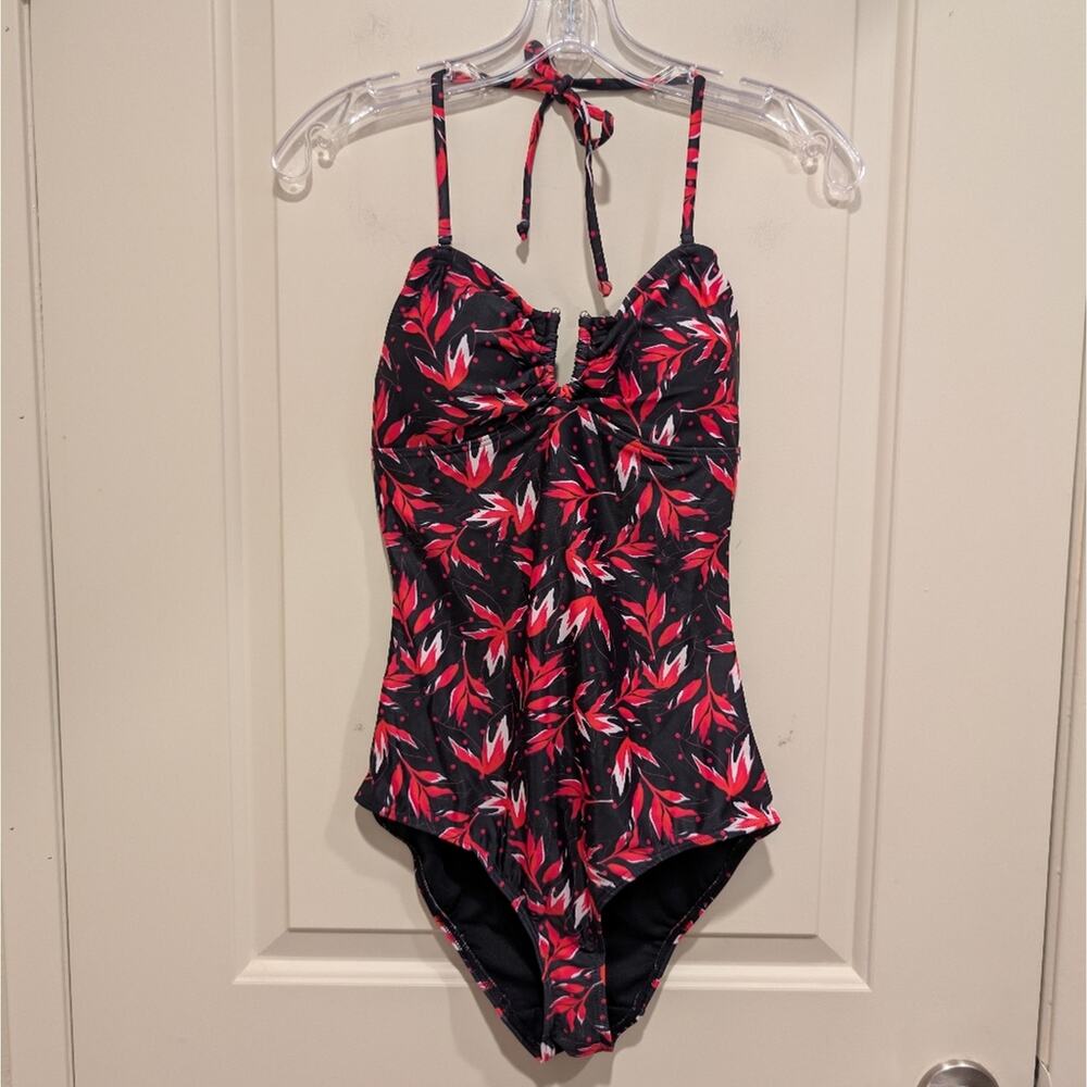 Gestuz Floral One-Piece Swimsuit